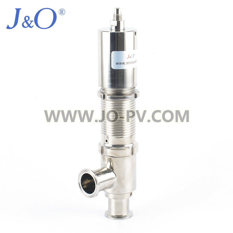 Sanitary Stainless Steel Clamped Safety Valve