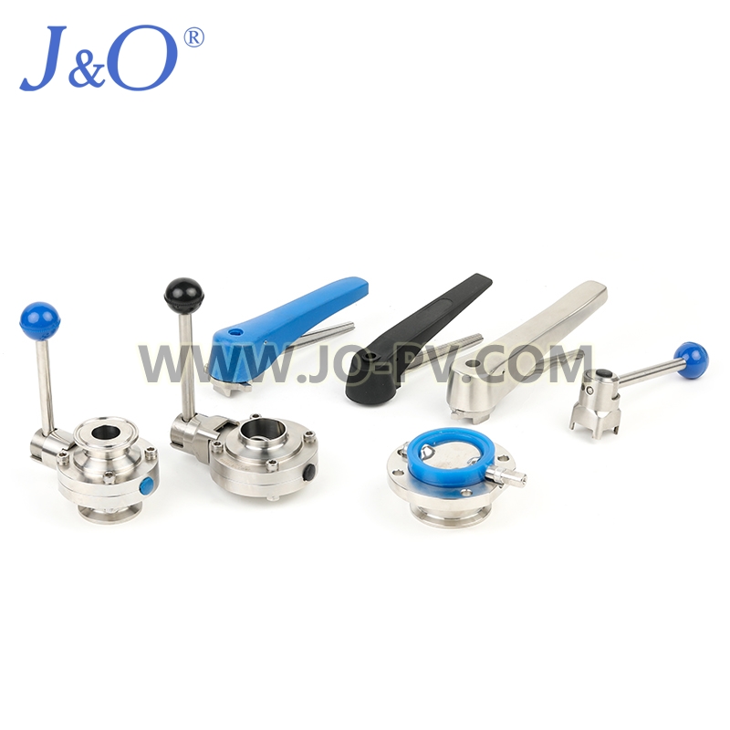 Sanitary Stainless Steel Butterfly Valve Handle
