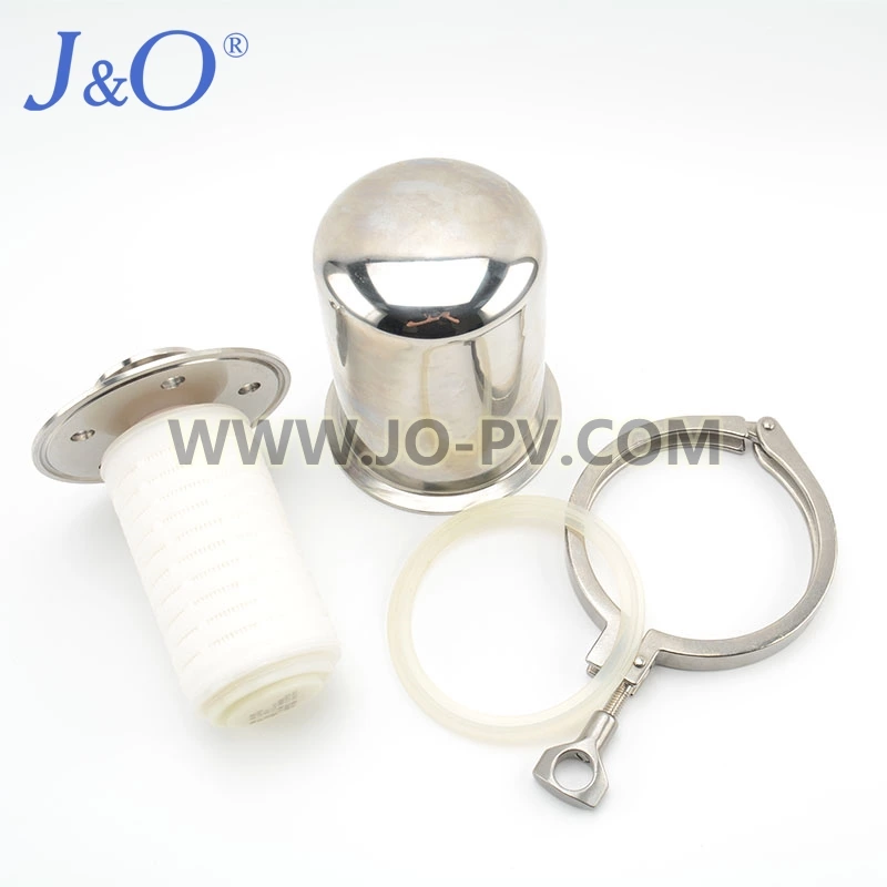 Sanitary Stainless Steel Clamped Rebreather