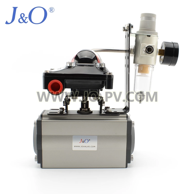 Pneumatic Actuator with Limit Switch Filter Relief-Pressure Valve and Solenoid Valve