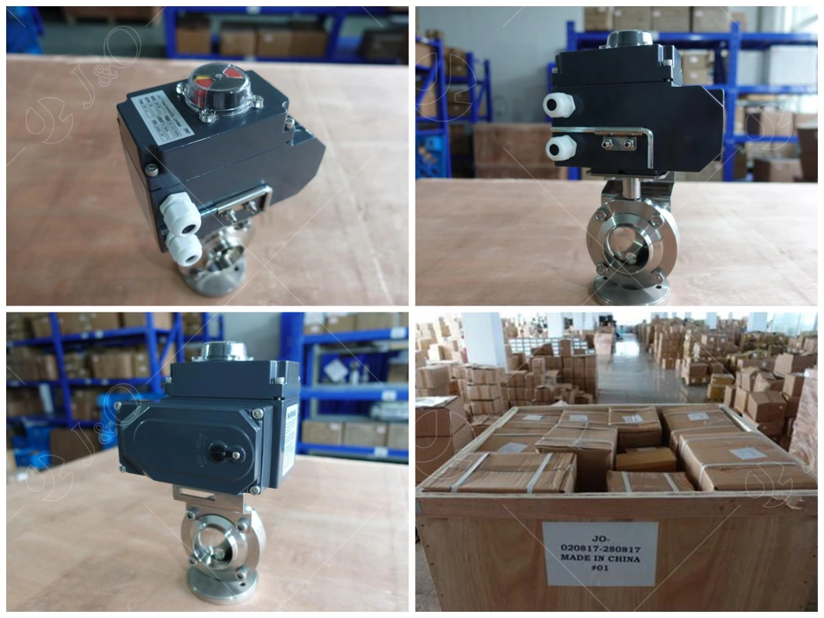 Butterfly Valve With Electric Acutator