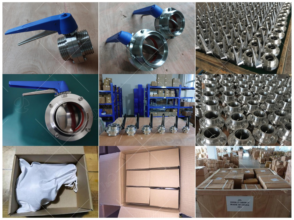 Sanitiary Manul Butterfuly Valve