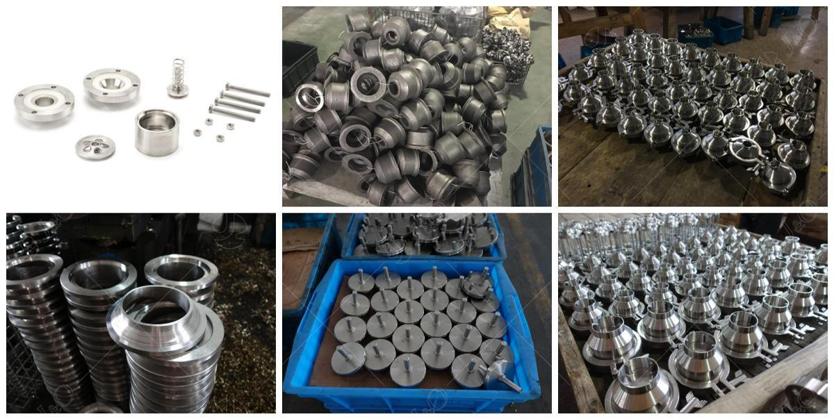 Sanitary Stainless Steel Flange Type Check Valve