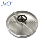 Santiary Stainless Steel Round Manhole Cover