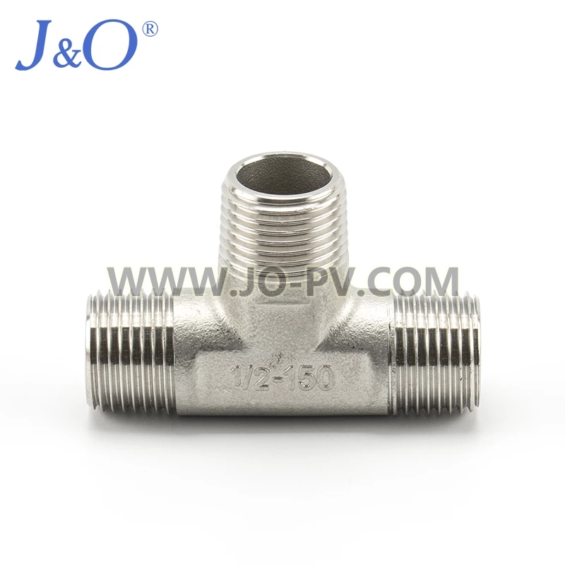 Stainless Steel 150LBS Casting Male-Male-Male Tee