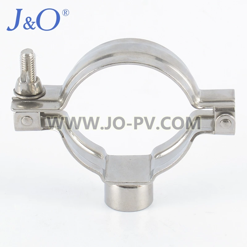 Sanitary Stainless Steel Thread Pipe Holder Support