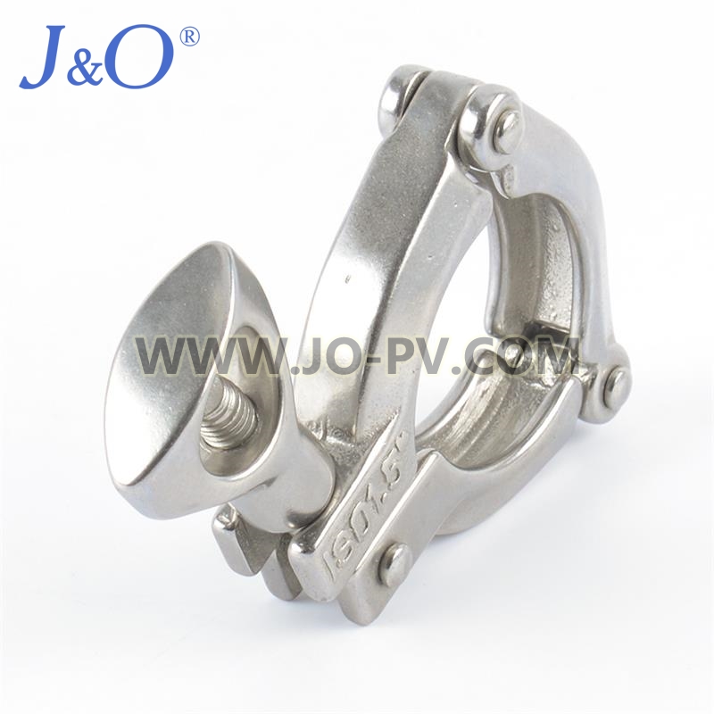 Sanitary Stainless Steel 13 ISO-3P Three Pieces Heavy Duty Clamp