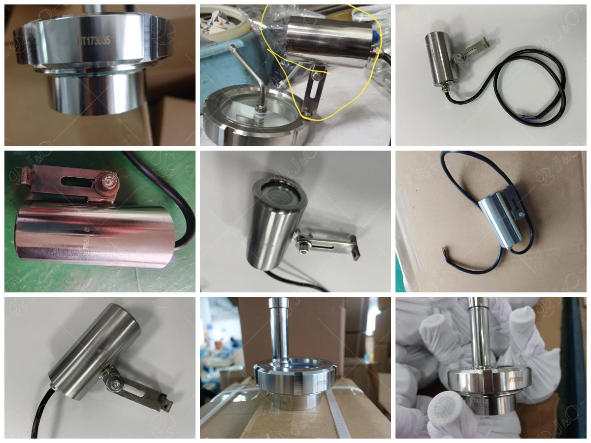 Sanitary Stainless Steel Union Type Sight Glass With Light