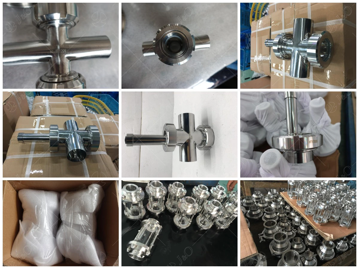 Sanitary Stainless Steel Cross Welded Sight Glass