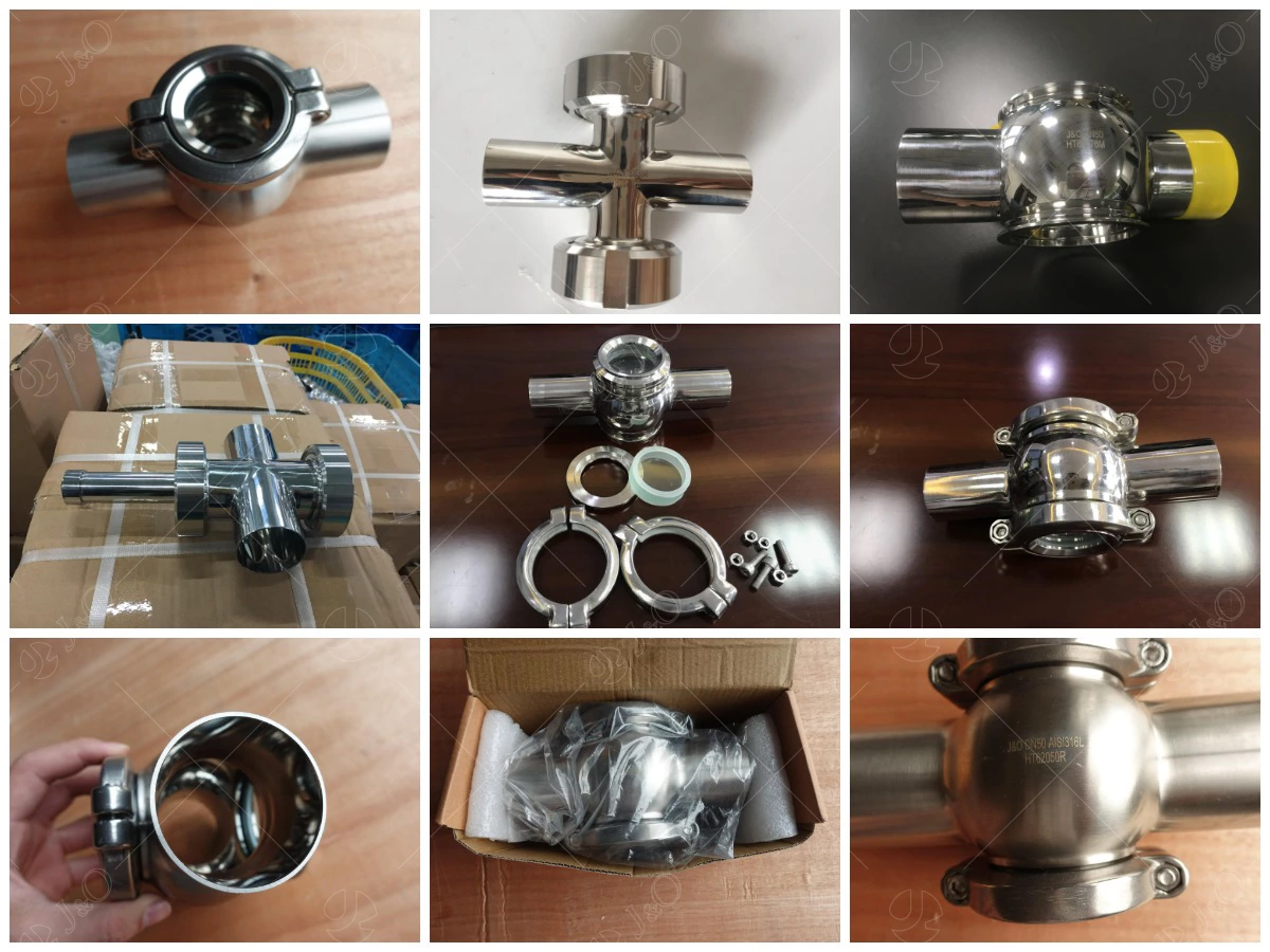 Sanitary Stainless Steel Cross Type Sight Glass