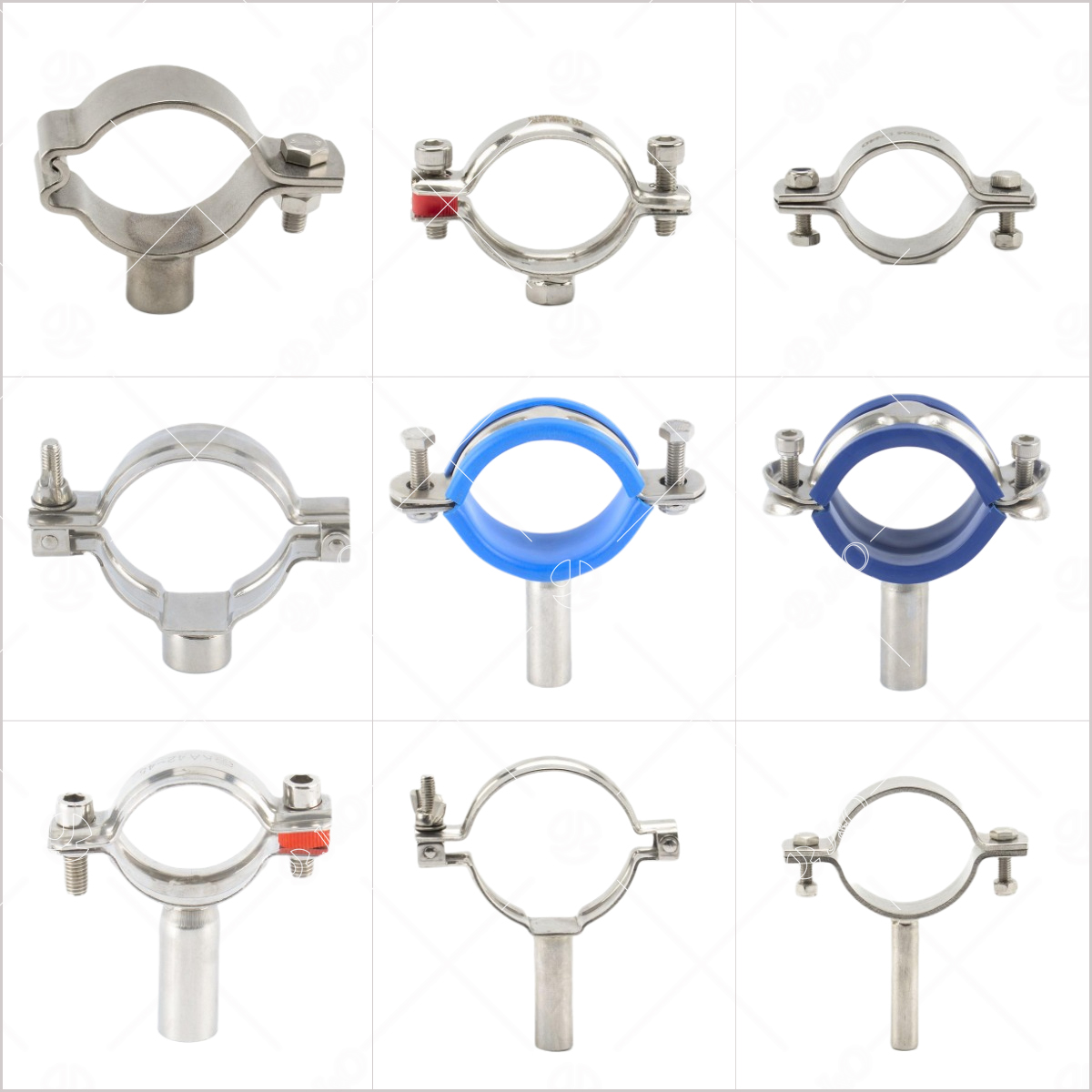 Sanitary Stainless Steel Round Pipe Holder