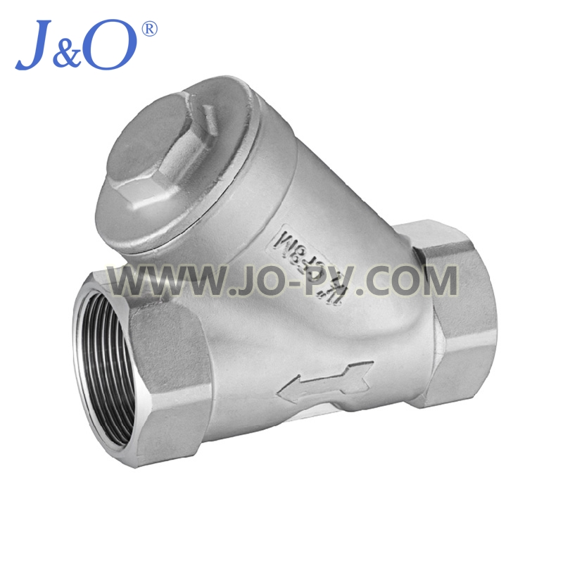 Stainless Steel Female Y Type Check Valve