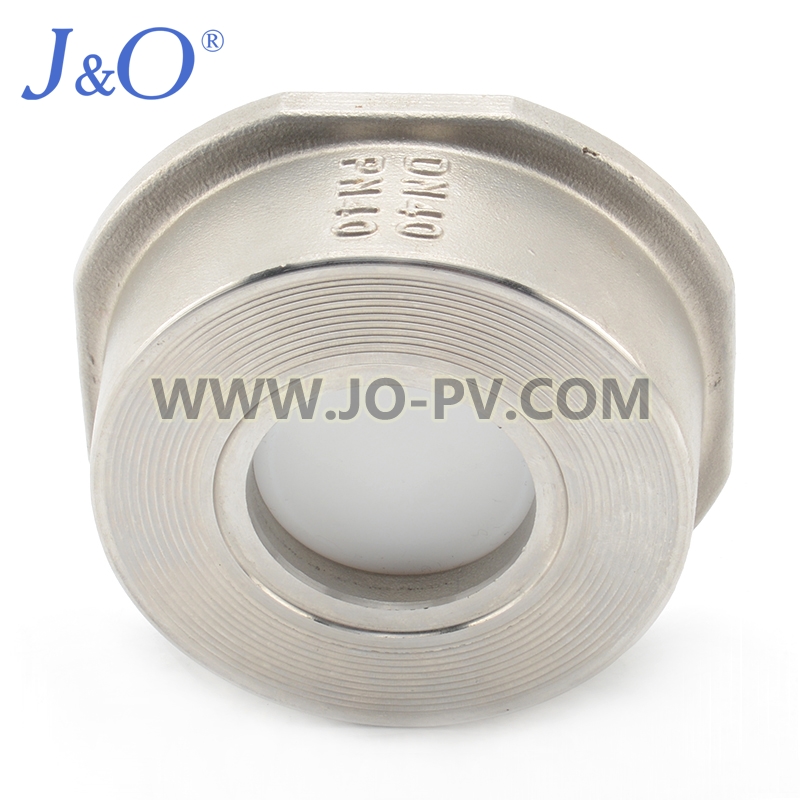 Stainless Steel Wafer Type Check Valve With PTFE Soft Seat