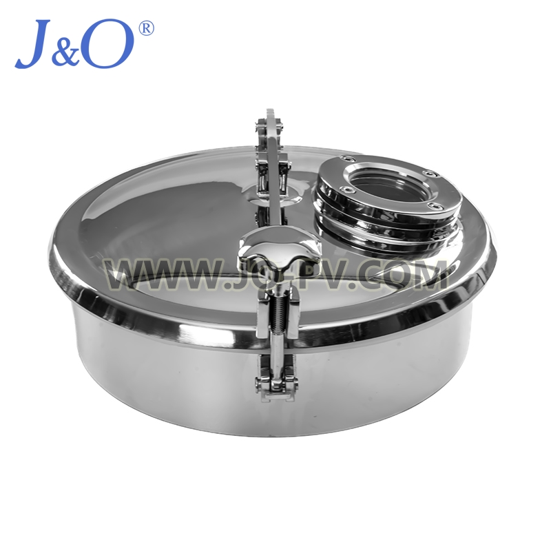 Sanitary Stainless Steel Manhole With Sight Glass