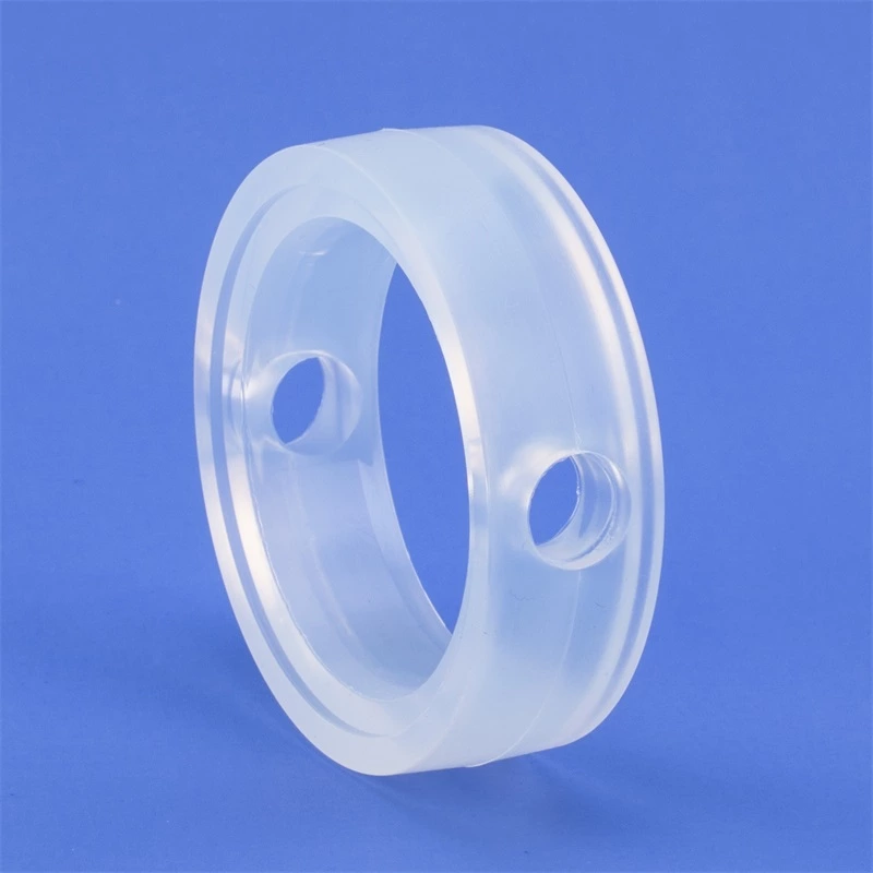 Sanitary Butterfly Valve White Silicone Seat