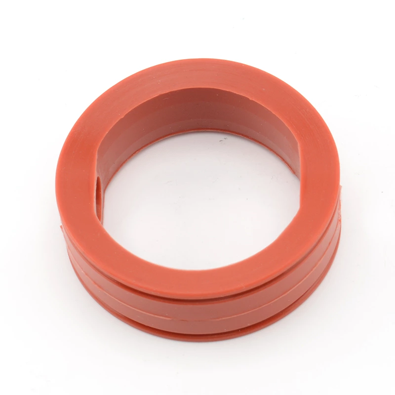 Red Silicone Seat Gasket For Butterfly Valve