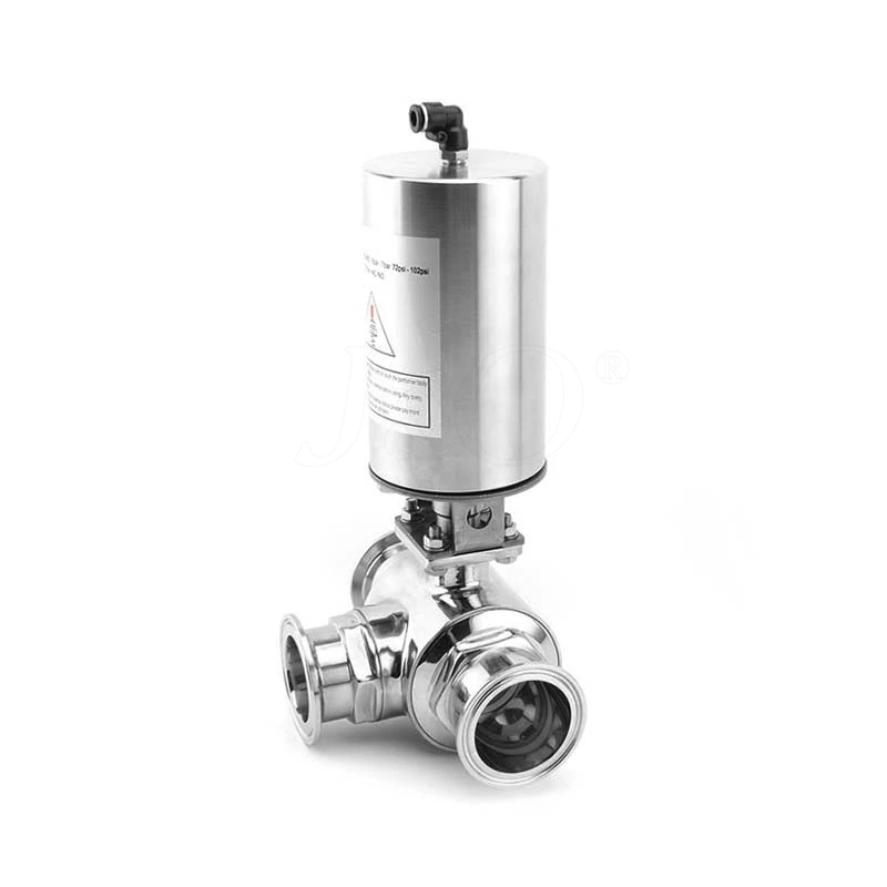 Pneumatic 3 Way Ball Valve