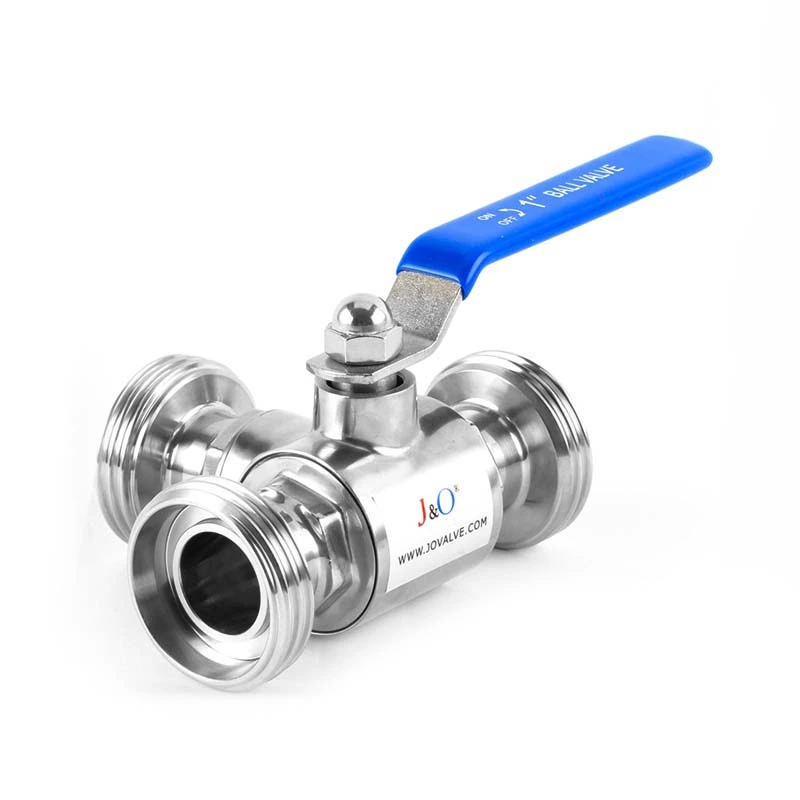 Sanitary 3 Way Ball Valve