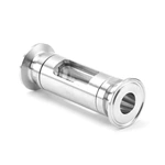 Sanitary Stainless Steel Sight Glass With Clamped Ends