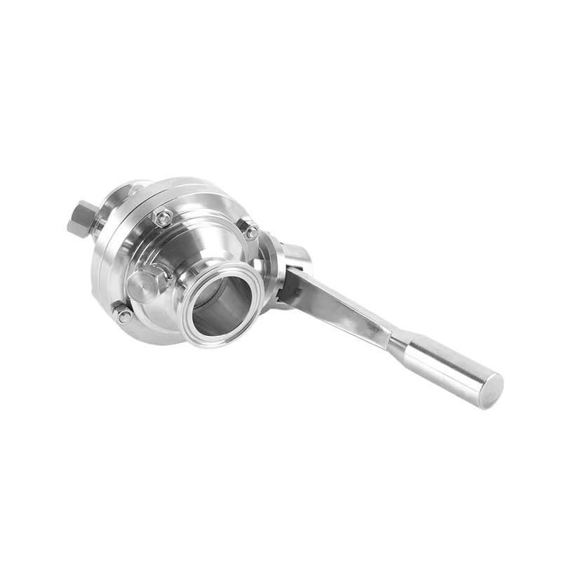 Hygienic Stainless Steel Clamped Butterfly Ball Valve