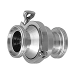 Sanitary Check Valve Male-Male