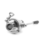 Sanitary Stainless Steel Hygienic Clamped Type Ball Valve