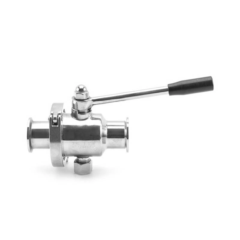 Sanitary Stainless Steel Hygienic Clamped Type Ball Valve