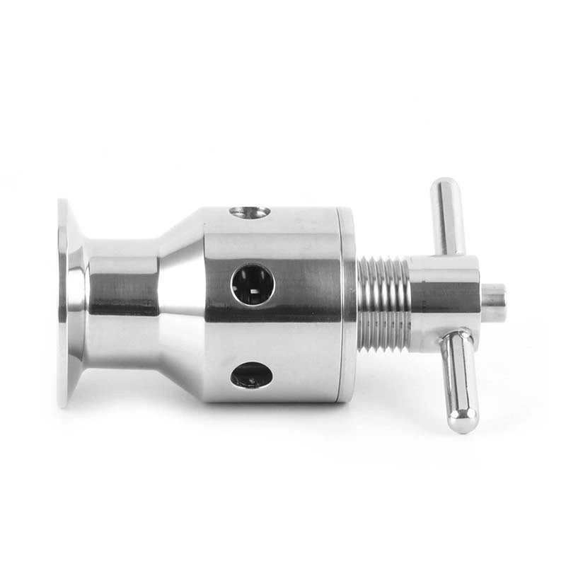 Sanitary Stainless Steel Tri Clamp Adjustable Pressure Exhaust Valve