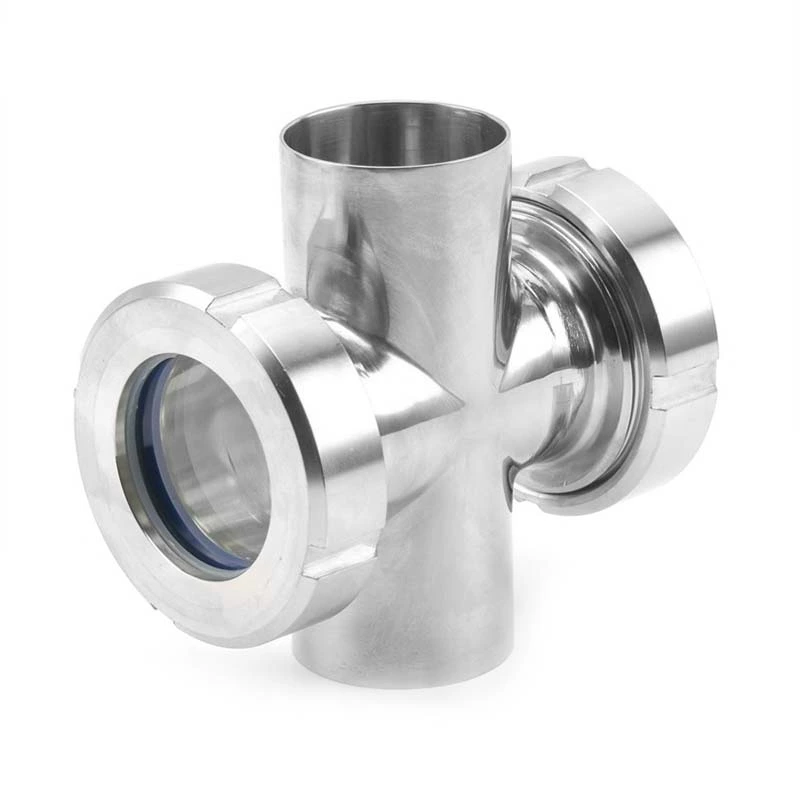 Sanitary Stainless Steel Cross Welded Sight Glass