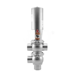 Sanitary Stainless Steel Pneumatic TL Type Welded Reversing Valve