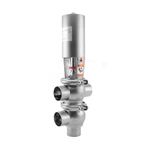 Sanitary Stainless Steel Pneumatic TL Type Welded Reversing Valve