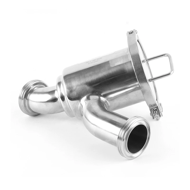 Sanitary Stainless Steel Thread Male Y Type Filter Strainer