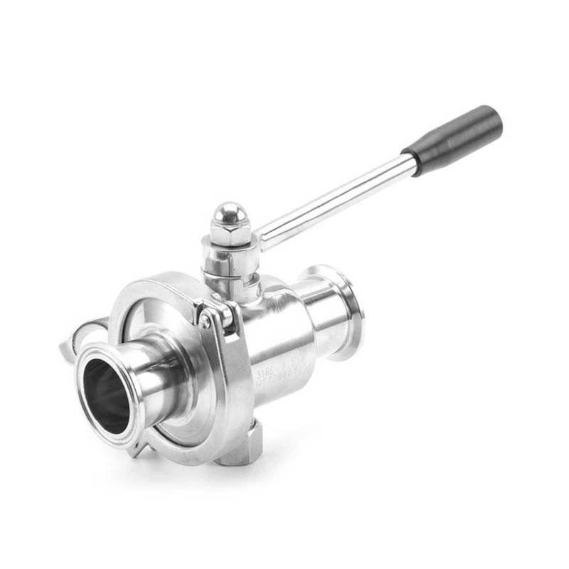 Sanitary Stainless Steel Hygienic Clamped Type Ball Valve