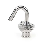 Sanitary Stainless Steel Tri Clamp Clamped Air Release Valve