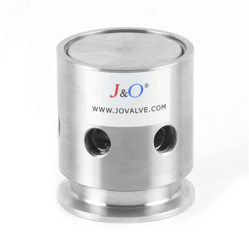 Sanitary Stainless Steel Clamped Vacuum Breathing Valve