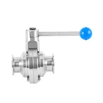 Sanitary Stainless Steel Tri-clamp Butterfly Ball Valve