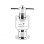 Sanitary Stainless Steel Tri Clamp Adjustable Pressure Exhaust Valve