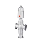 Stainless Steel Three Way Clamp Pneumatic Angle Seat Valve