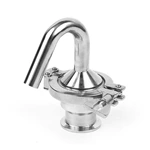 Sanitary Stainless Steel Tri Clamp Clamped Air Release Valve