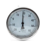 Back Connection Stainless Steel Bimetal Thermometer