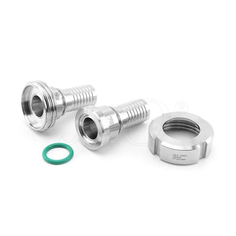 Hygienic Stainless Steel Aseptic DIN11864-1 Union Hose Coupling