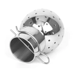 Sanitary Stainless Steel Bolted Fixed Cleaning Ball