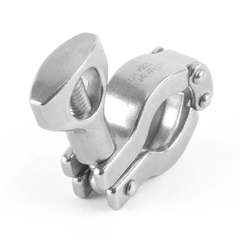 Sanitary Stainless Steel 13MHHM Double Pin Pipe Clamp