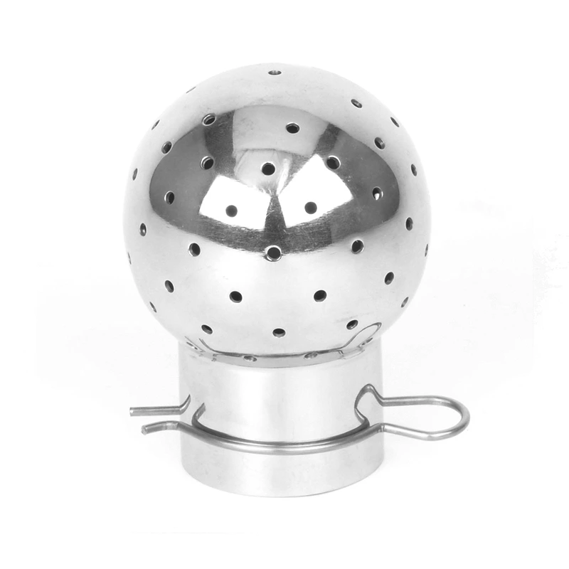 Sanitary Stainless Steel Bolted Fixed Cleaning Ball