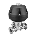 Hygienic Stainless Steel Pneumatic Clamped Diaphragm Valve