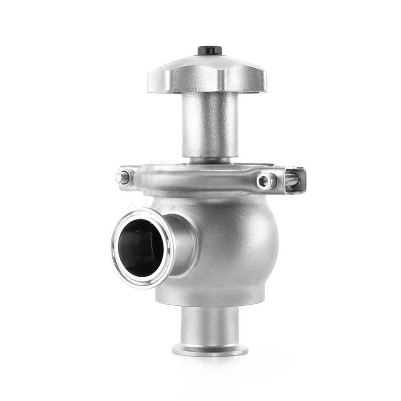 Sanitary Stainless Steel Clamped Manual Flow Control Valve