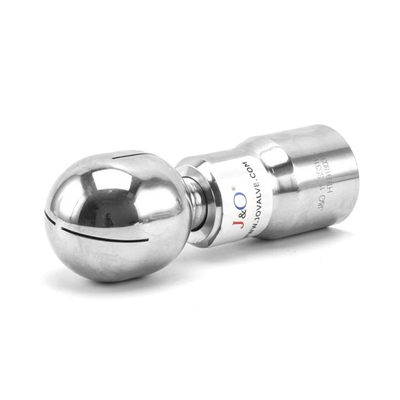 Sanitary Stainless Steel Female Thread Rotary Spray Cleaning Ball