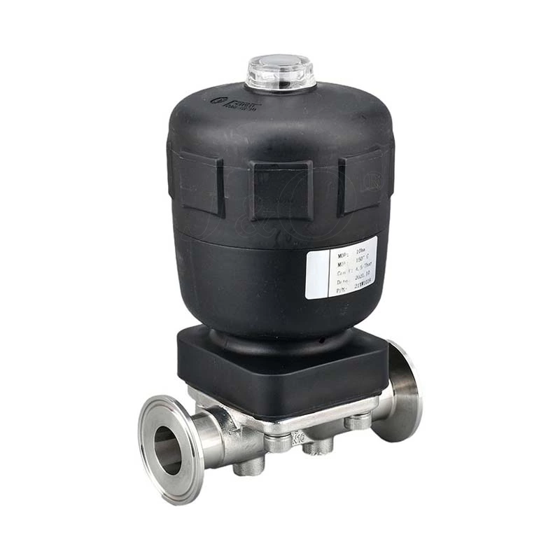 Sanitary Stainless Steel Pneumatic Clamp Diaphragm Valve