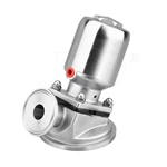 Sanitary Stainless Steel Pneumatic Clamp Tank Bottom Diaphragm Valve