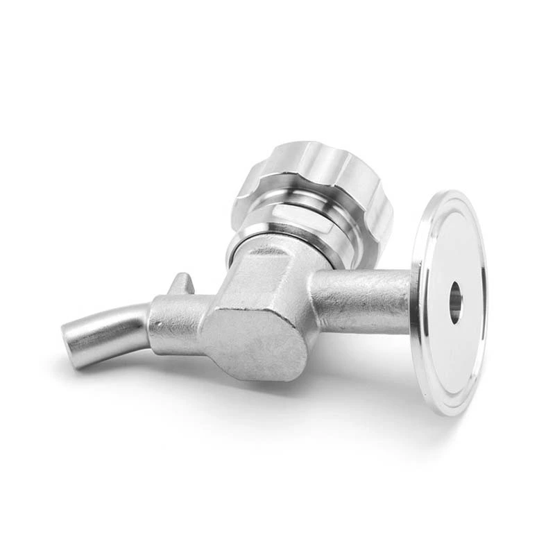 Sanitary Stainless Steel Tri Clamp Aseptic Beer Sampling Valve